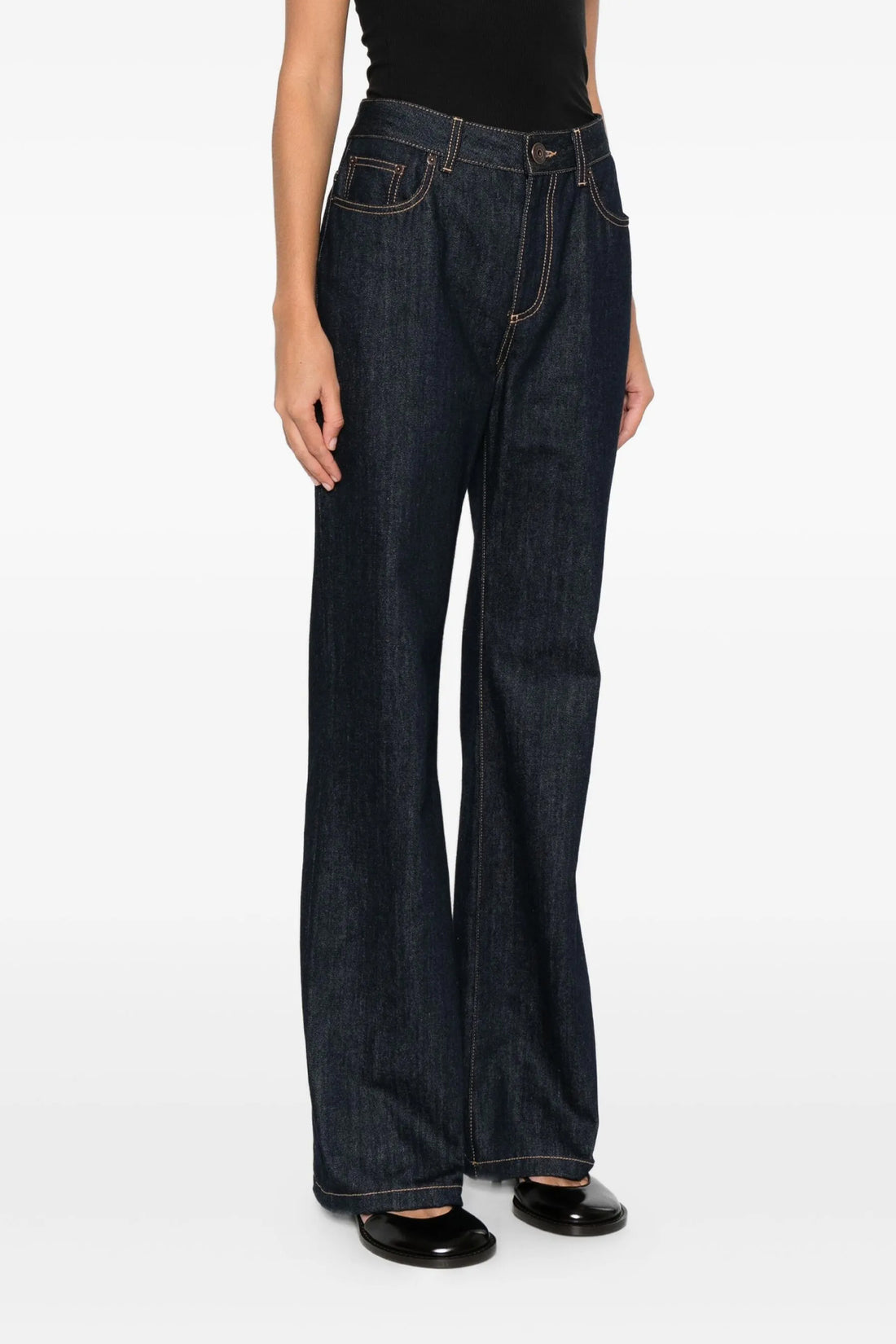 MCQUEEN 24 cotton denim jeans