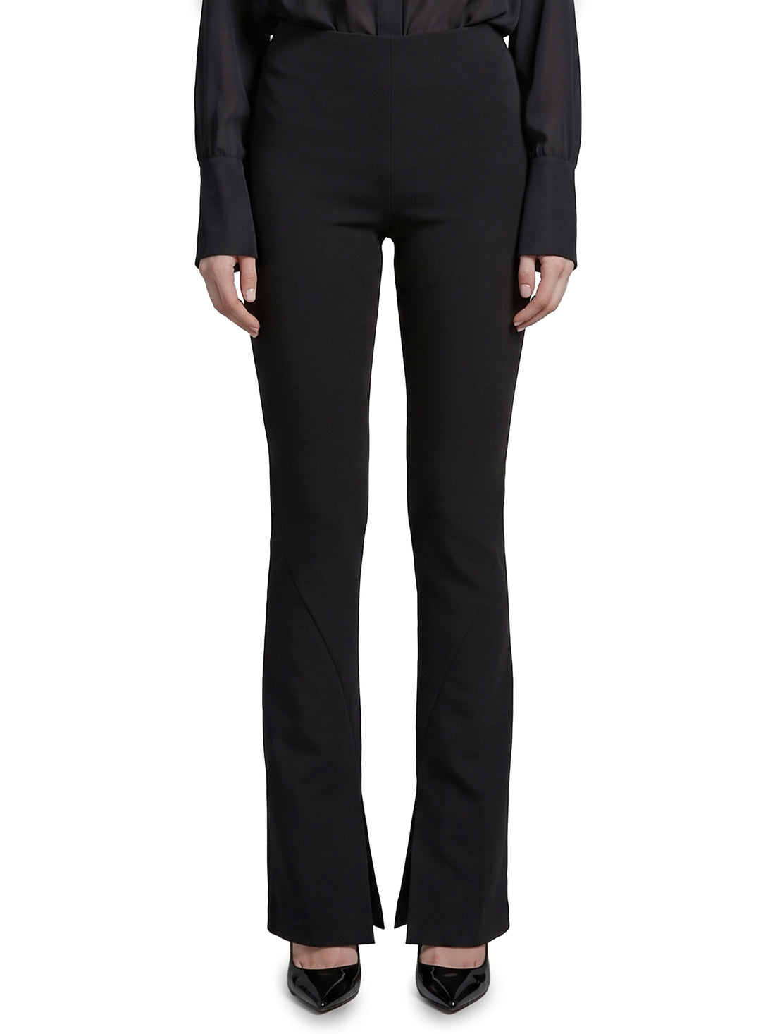 FEDERICA TOSI 38 cady trousers with slit