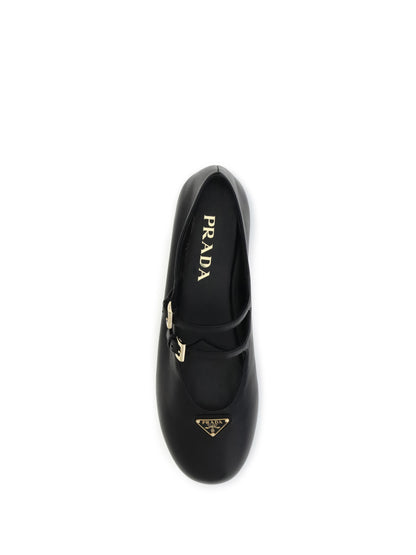 leather ballerinas