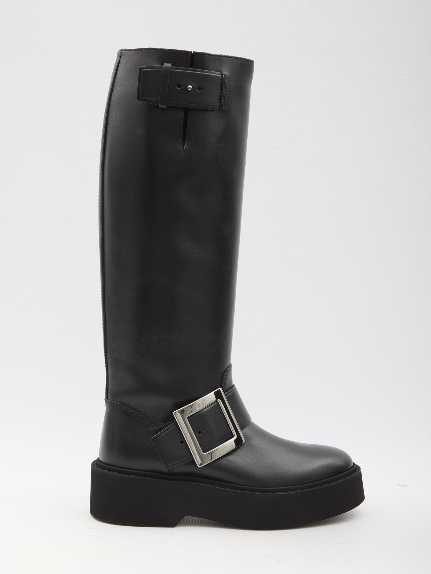 ROGER VIVIER 40 viv rangers high biker boots