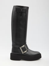 ROGER VIVIER 40 viv rangers high biker boots