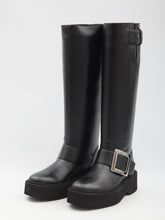 ROGER VIVIER 40 viv rangers high biker boots