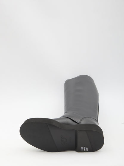 ROGER VIVIER 40 viv rangers high biker boots