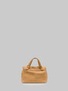 postina baby nabuk jones bag in san gimignano beige