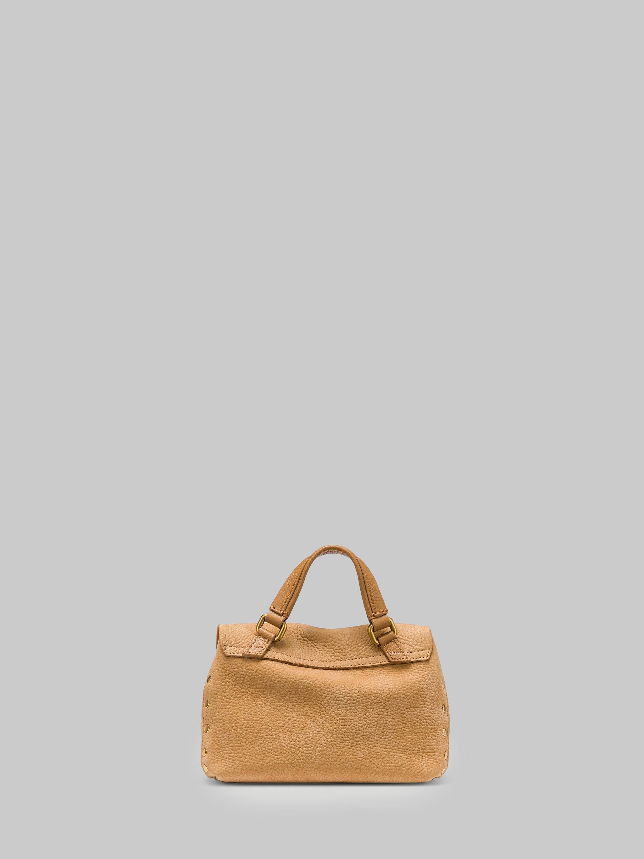 postina baby nabuk jones bag in san gimignano beige