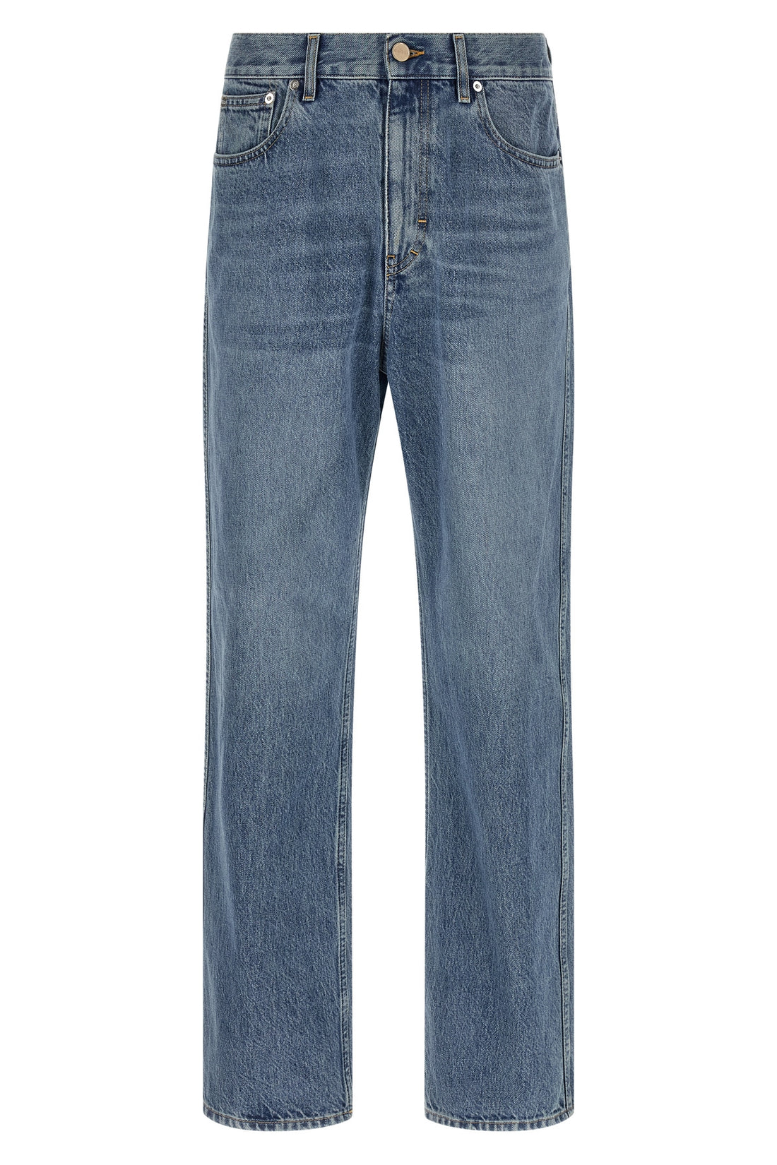 GUCCI 32 délavé effect cotton denim jeans