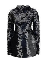 MAX MARA SPORTMAX L short sequin dress 