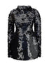MAX MARA SPORTMAX L short sequin dress 