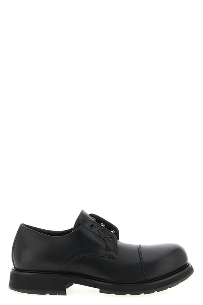 derby truck leather loafers