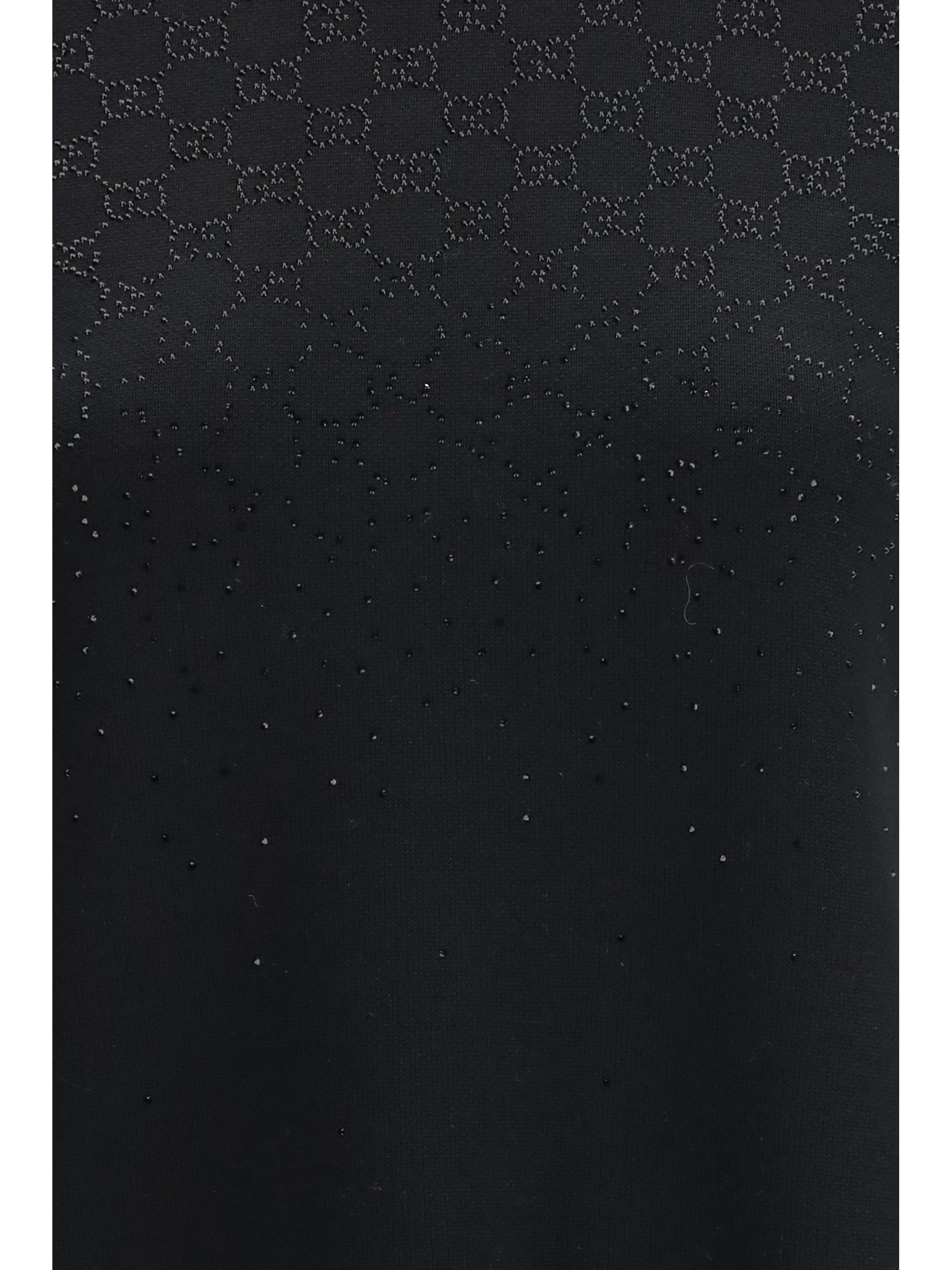 GUCCI M wool-blend mini dress