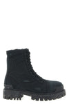 combat strike used-effect cotton canvas boots