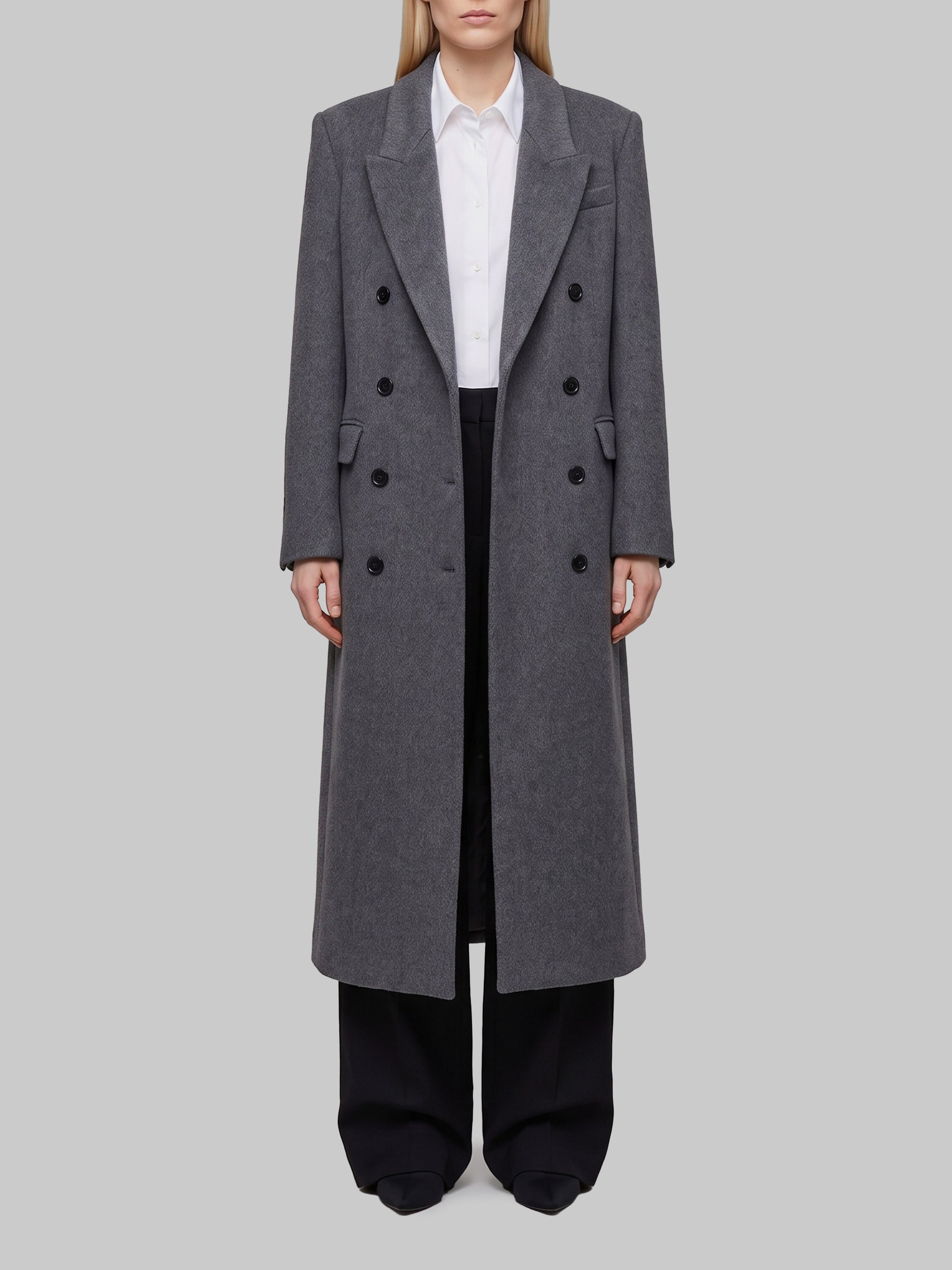 melange grey iochloris coat