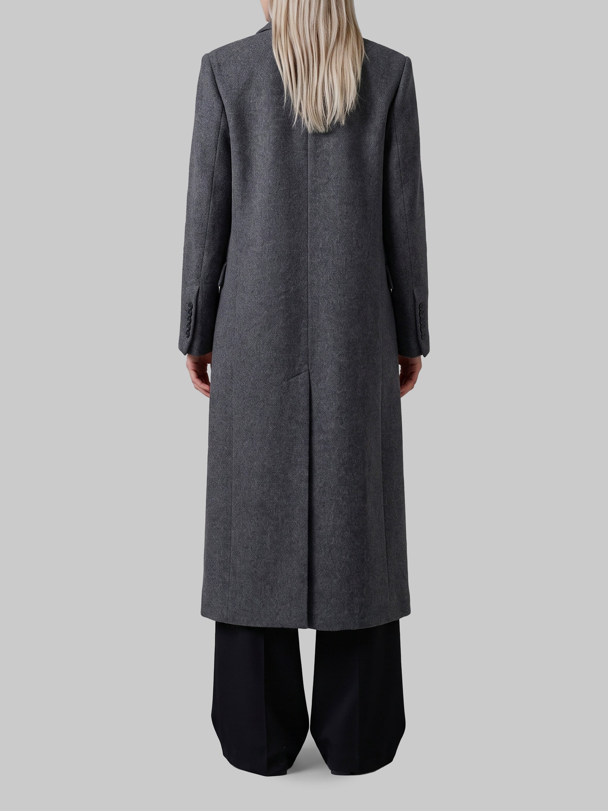 melange grey iochloris coat