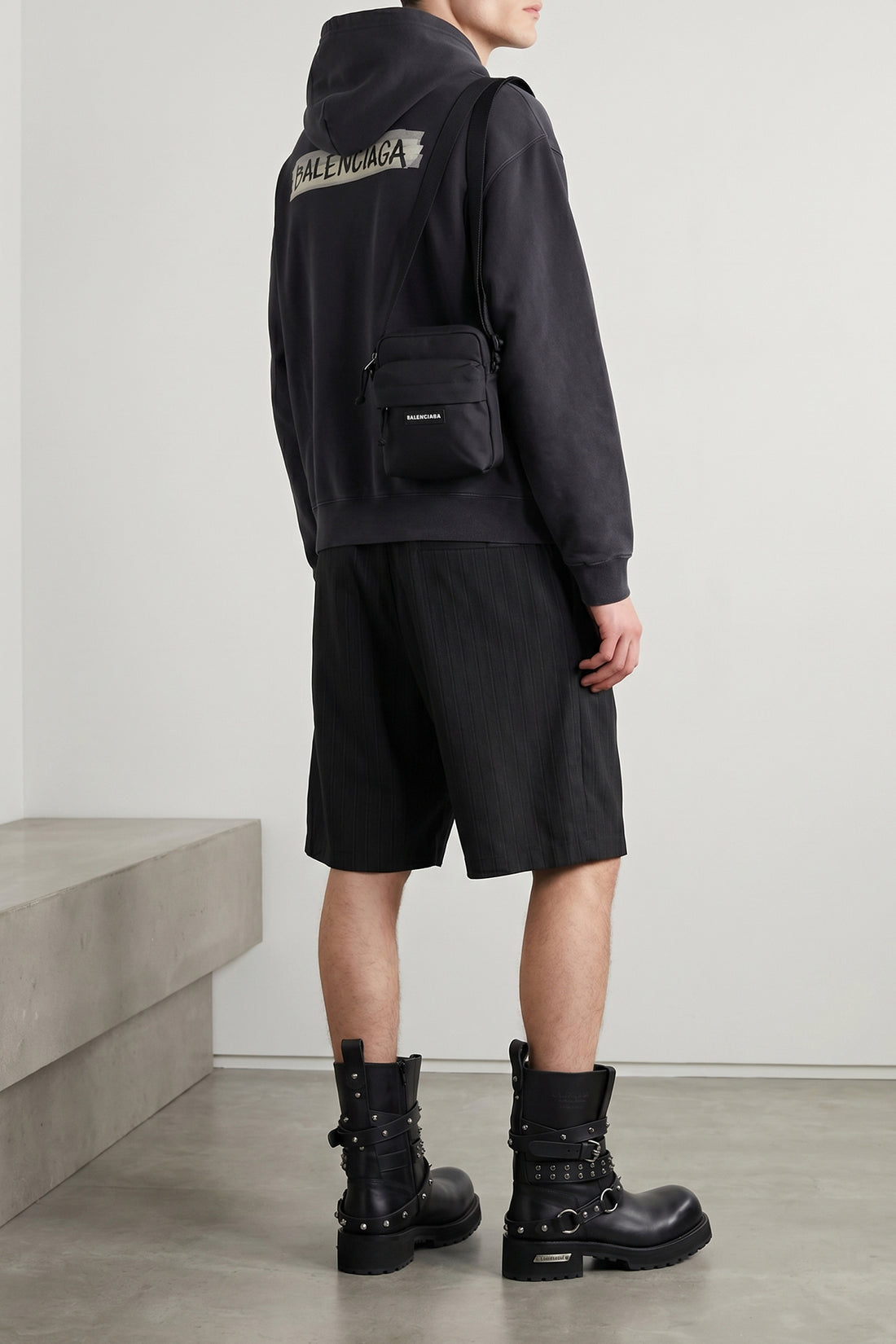 BALENCIAGA OS explorer nylon shoulder strap