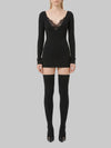 mini dress in jersey