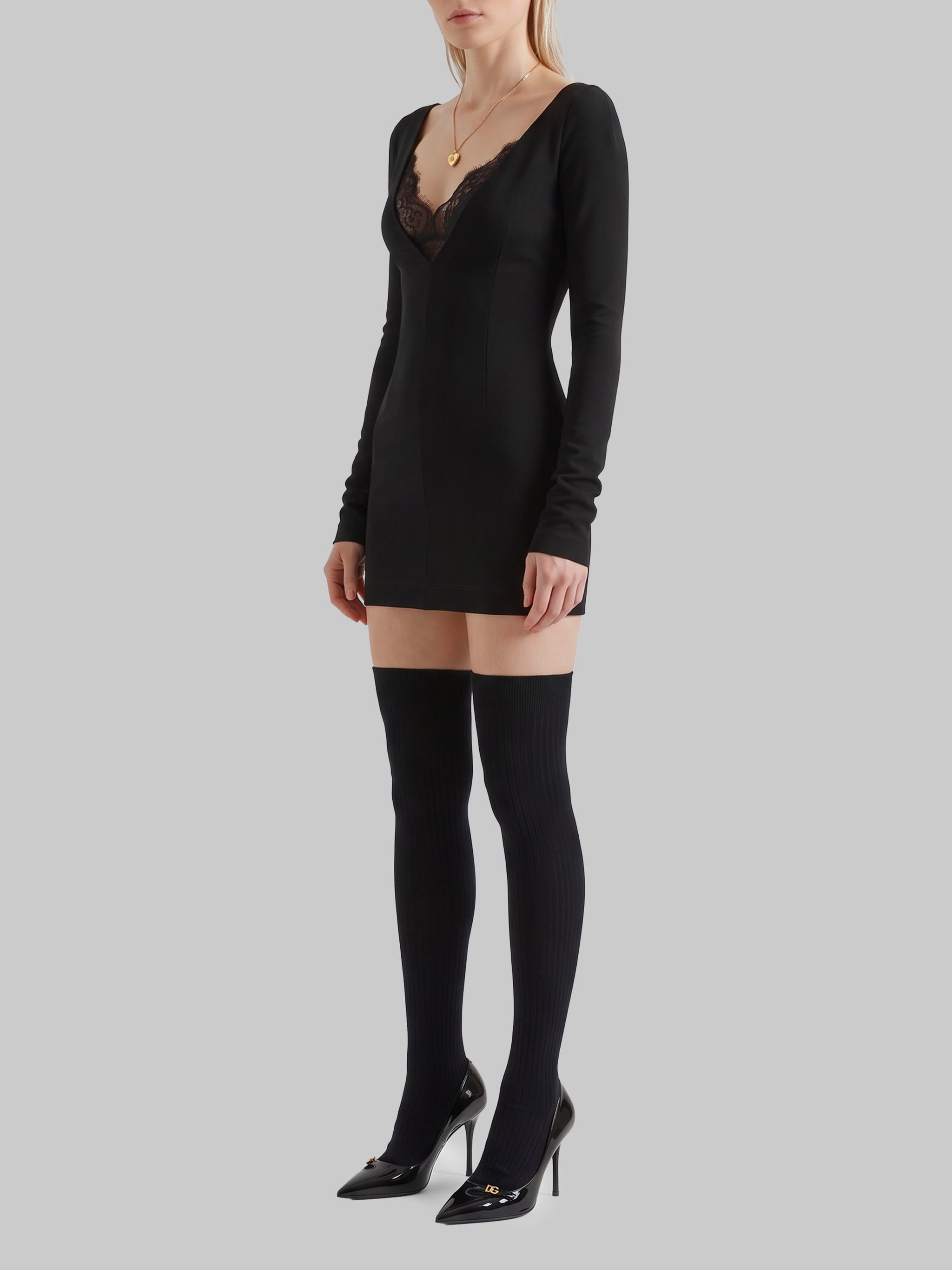 mini dress in jersey
