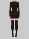 mini dress in jersey