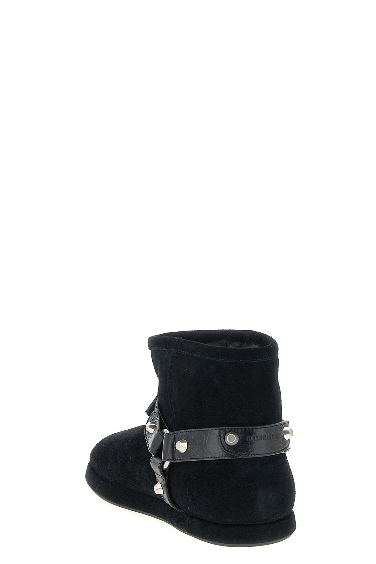 alaska soft ankle boots in calf leather crust and synthetic material