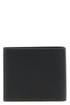 passport wallet in semi-matt textured calf leather
