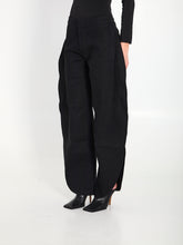 ALAIA 36 petals denim jeans