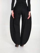 ALAIA 36 petals denim jeans