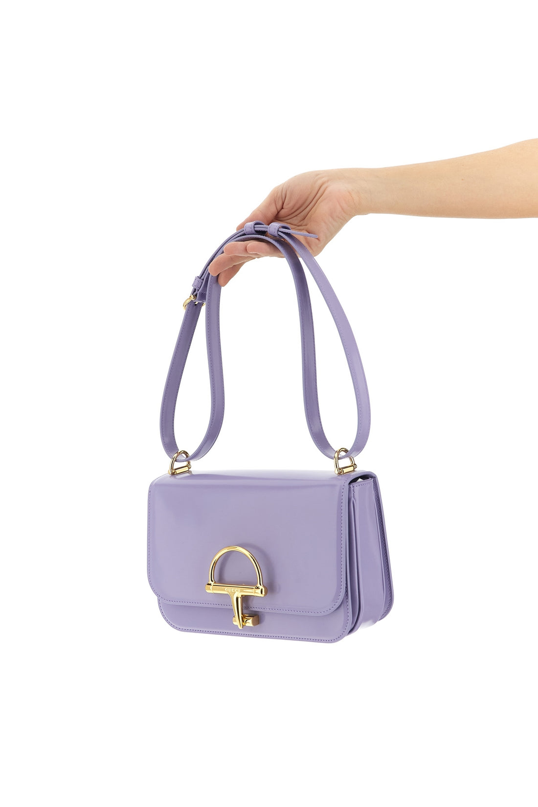 GUCCI OS siena smooth leather crossbody bag