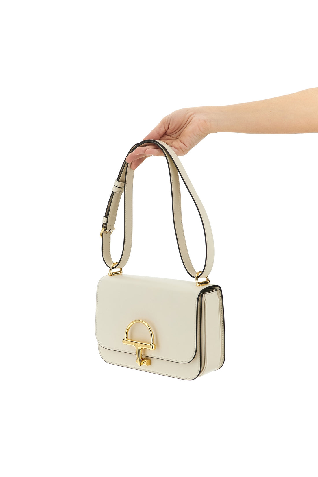 GUCCI OS siena smooth leather crossbody bag