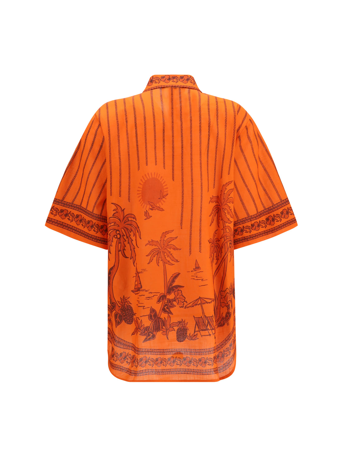 ALEMAIS 6 oversized printed shirt