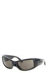 raven cat acetate sunglasses