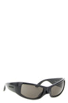 raven cat acetate sunglasses