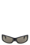 raven cat acetate sunglasses