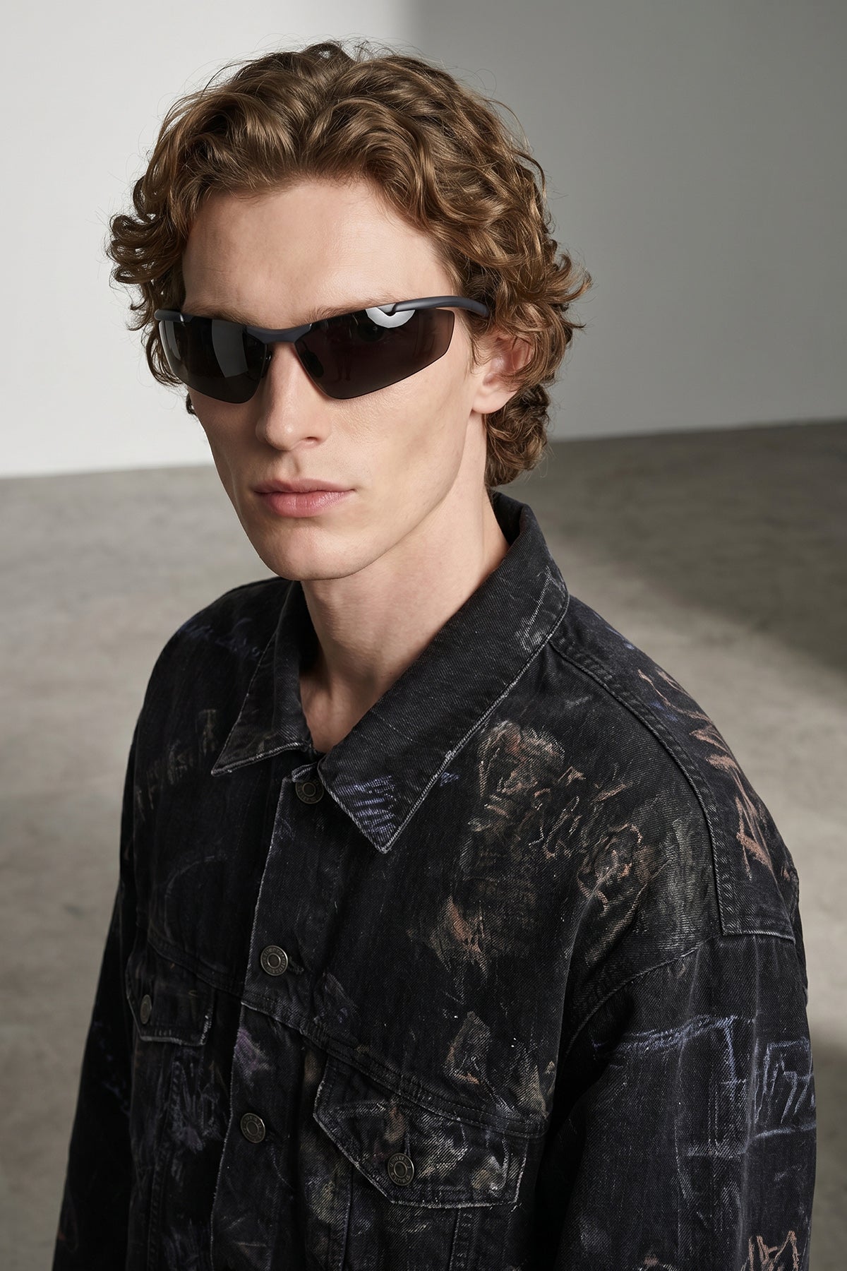 boomerang sunglasses in matte metal