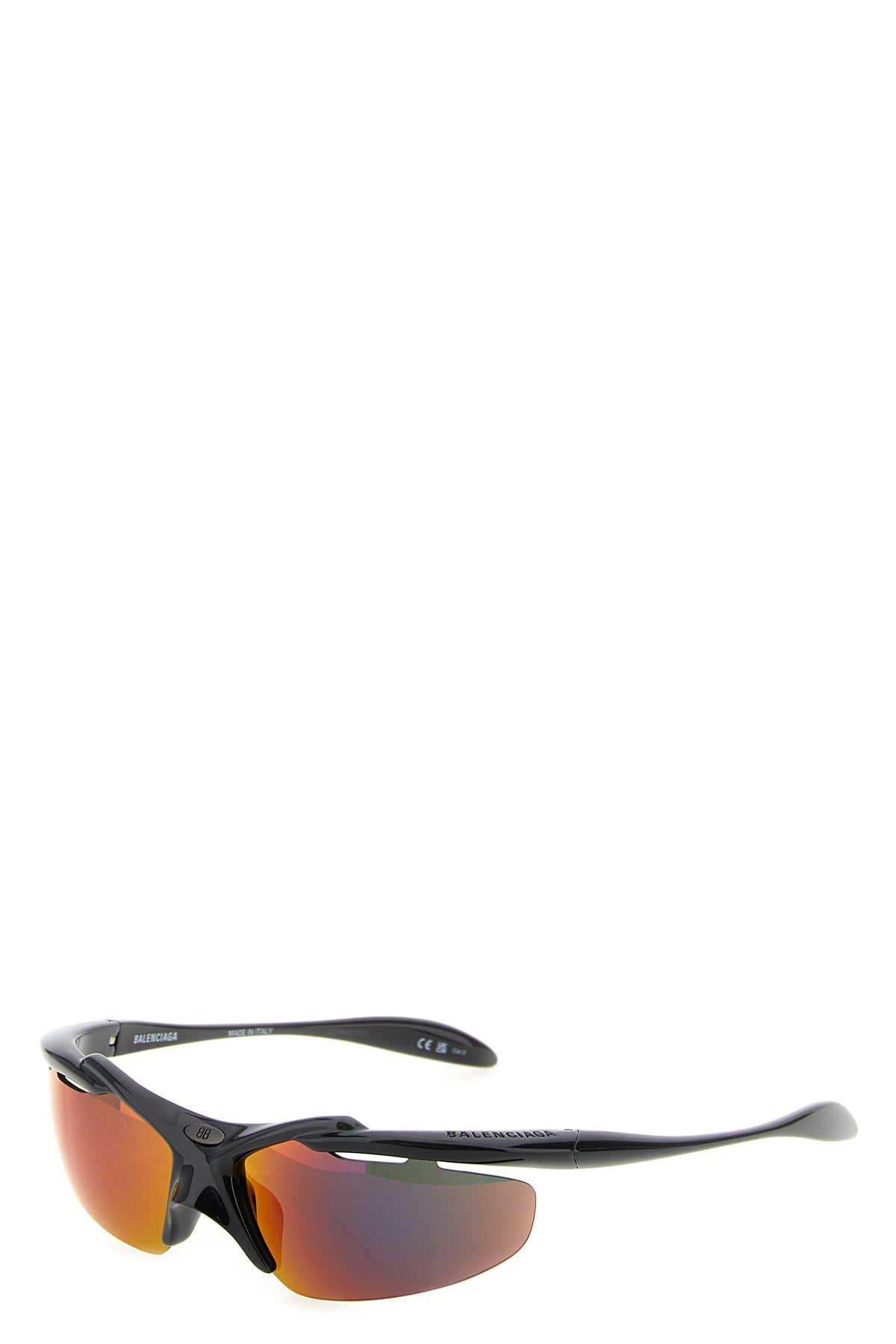 turbo d-frame sunglasses in injected nylon of natural origin