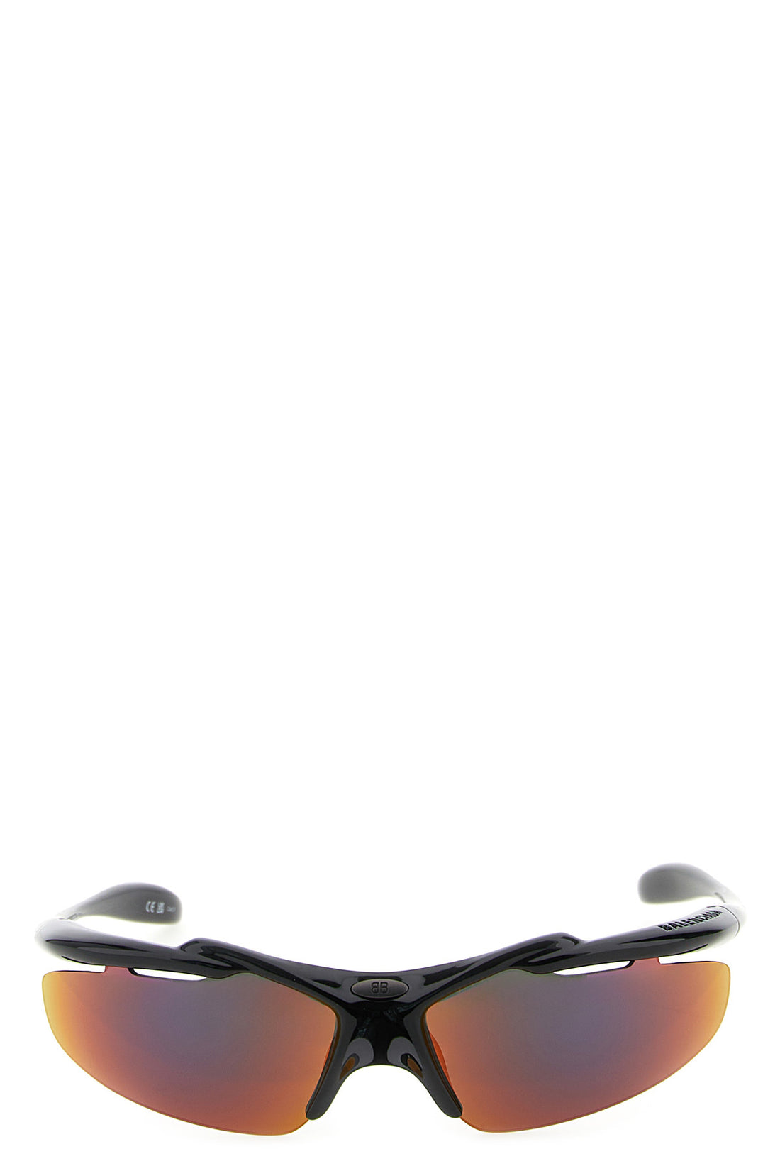 BALENCIAGA OS turbo d-frame sunglasses in injected nylon of natural origin