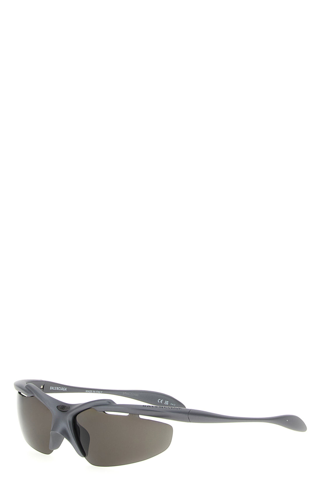 BALENCIAGA OS turbo d-frame sunglasses in injected nylon of natural origin