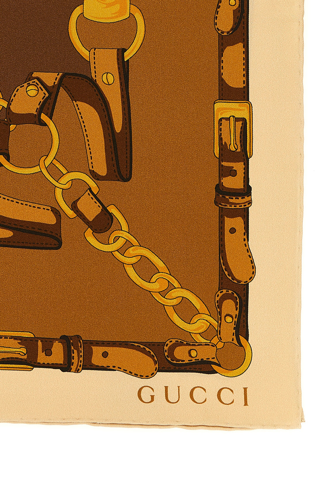 GUCCI OS morsetto print silk carré
