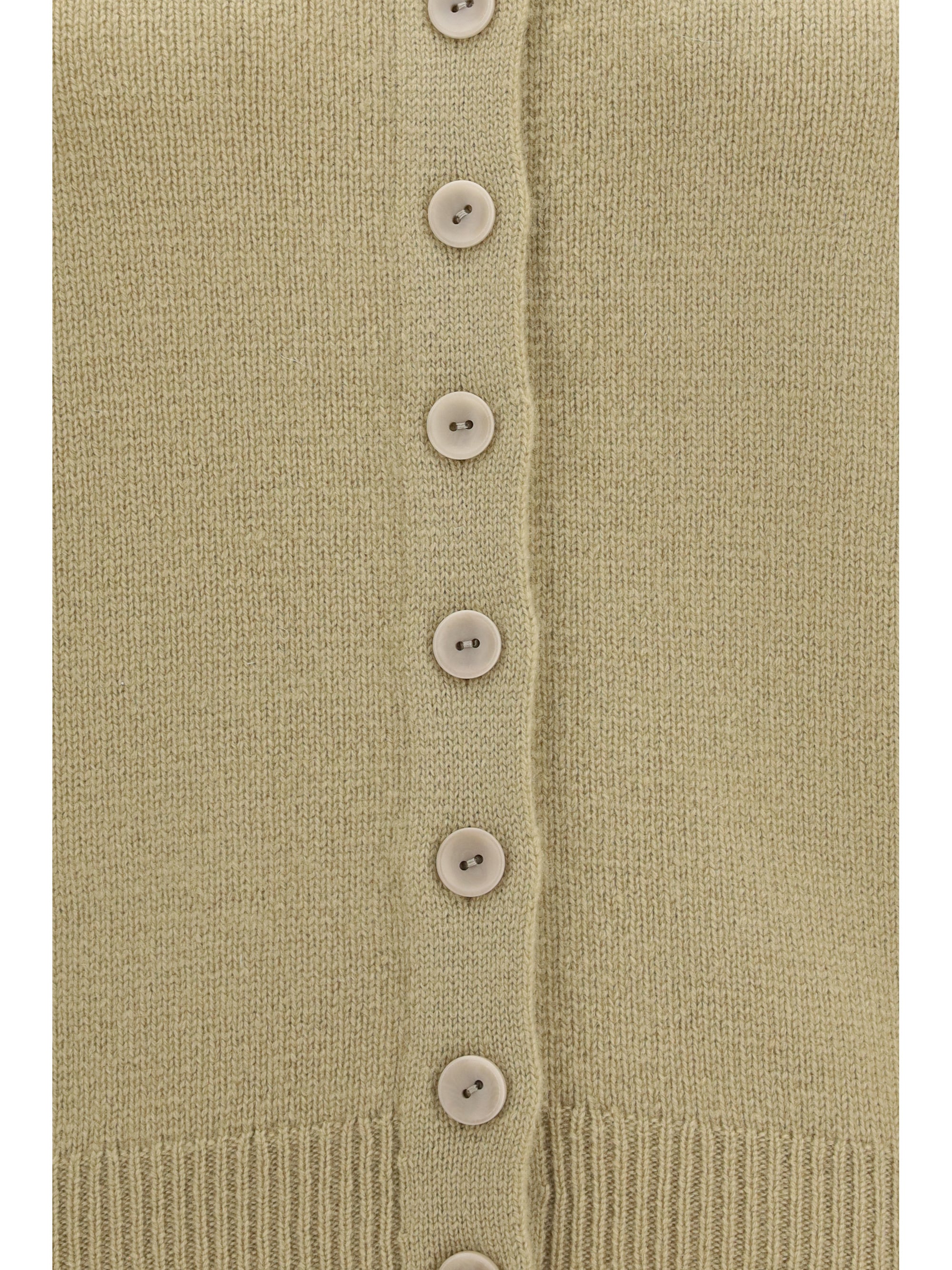 reversible cashmere button sweater