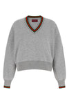 mélange cotton jersey sweatshirt