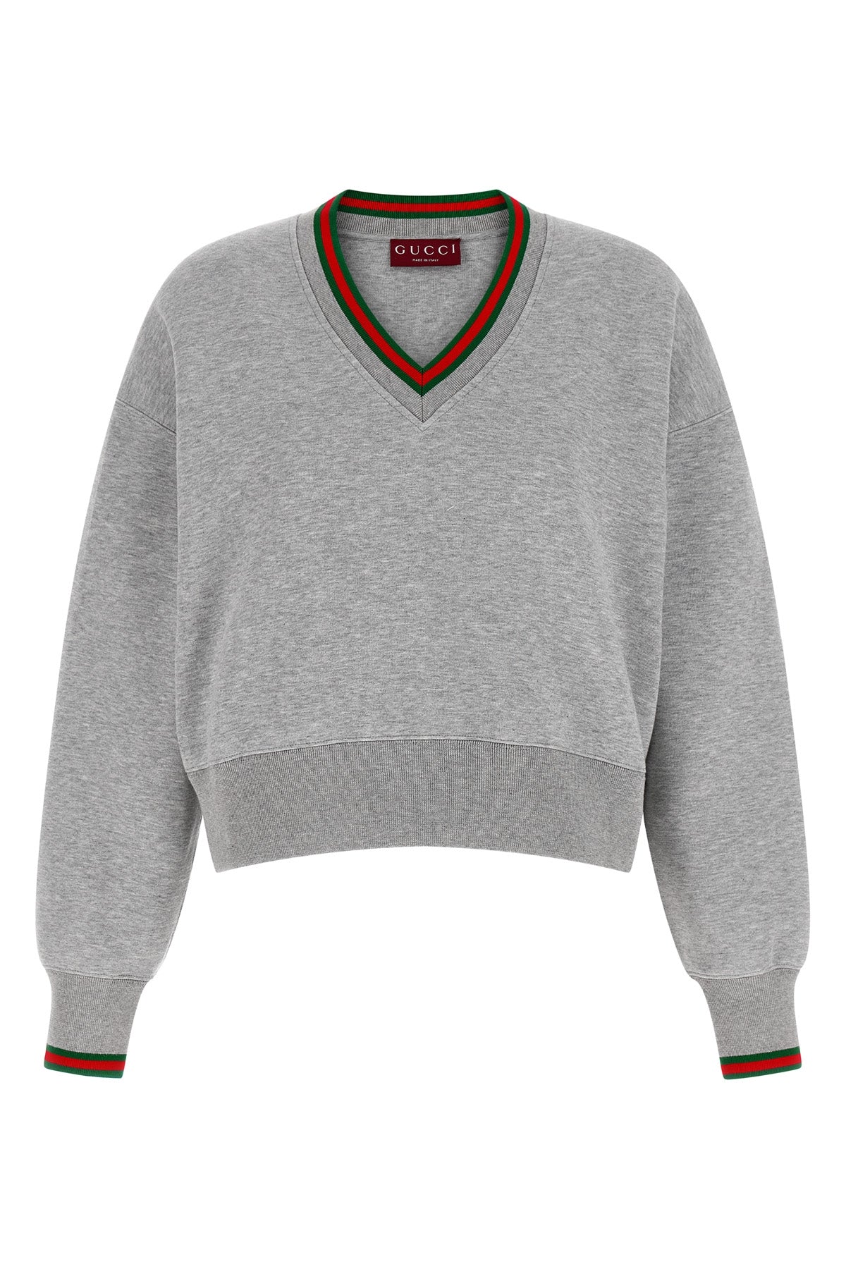 mélange cotton jersey sweatshirt