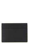 monogramme leather card holder