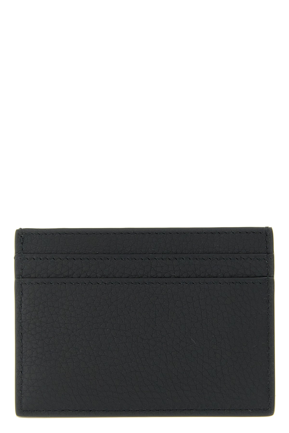 monogramme leather card holder