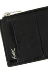 eel leather card holder
