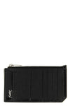 eel leather card holder