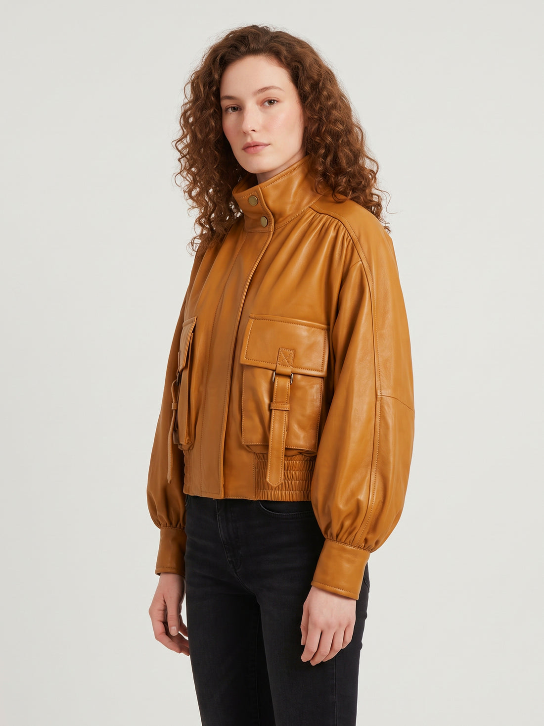 ZIMMERMANN 01 valiant leather biker jacket