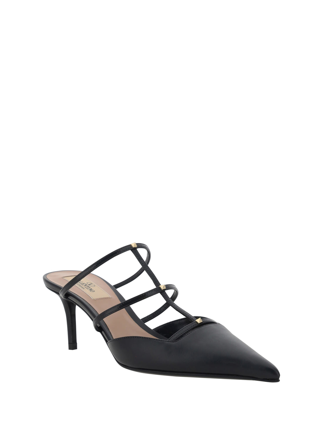 rockstud wispy pumps