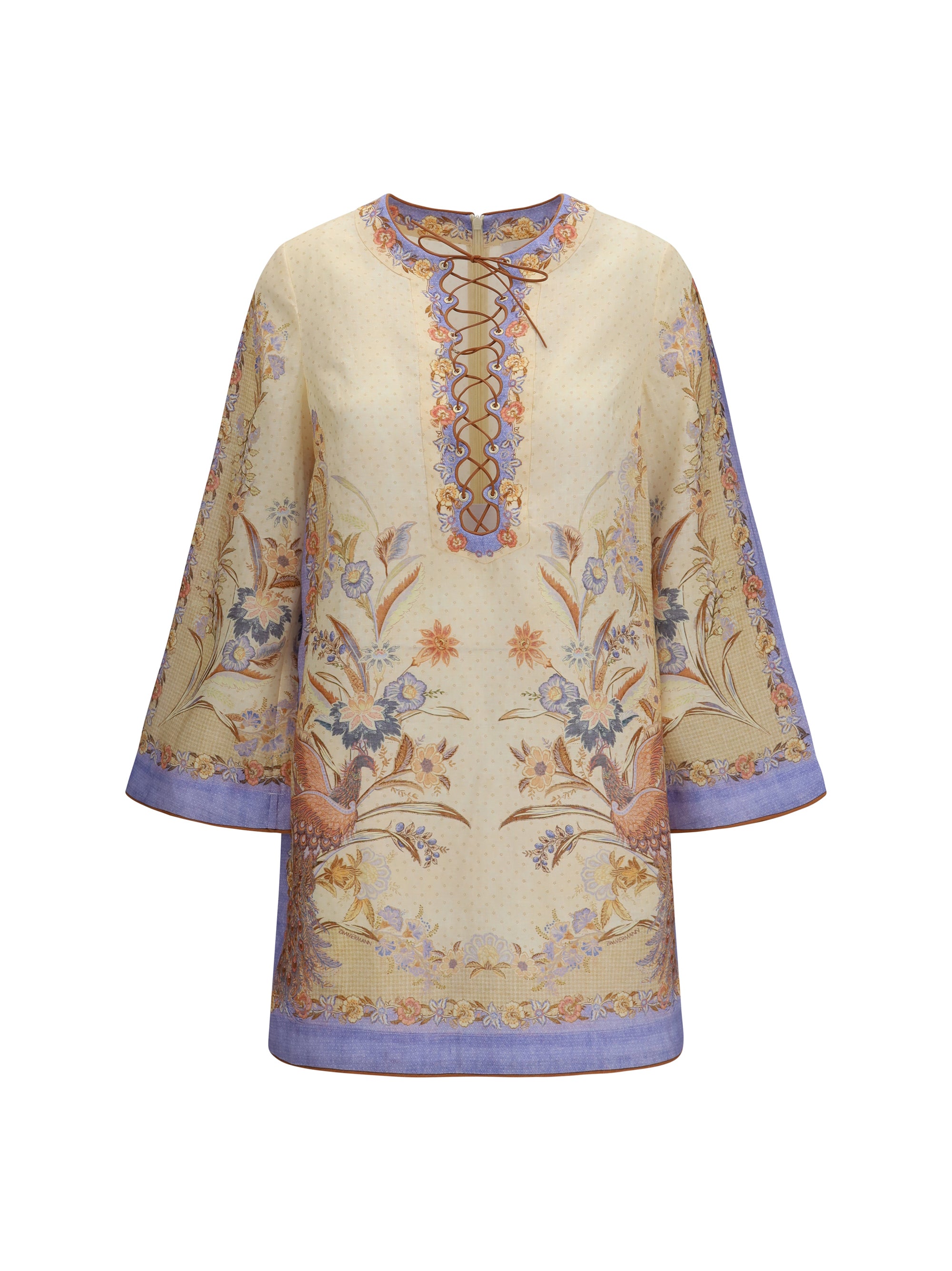 indra floral tunic dress