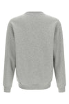 sweatshirt in brushed cotton jersey mélange