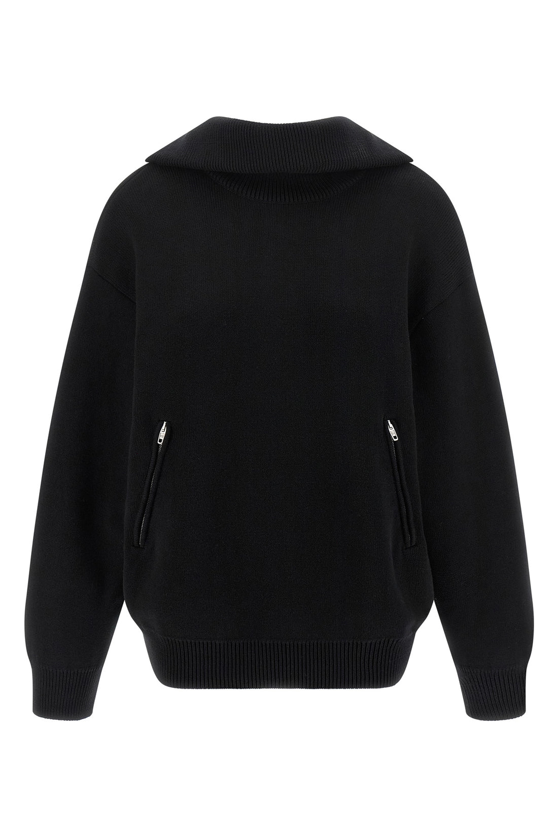 BALENCIAGA M back-to-front heavy cotton sweater