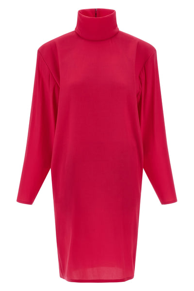mini dress in stretch super organza