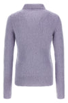 cardigan in brushed mohair blend wool